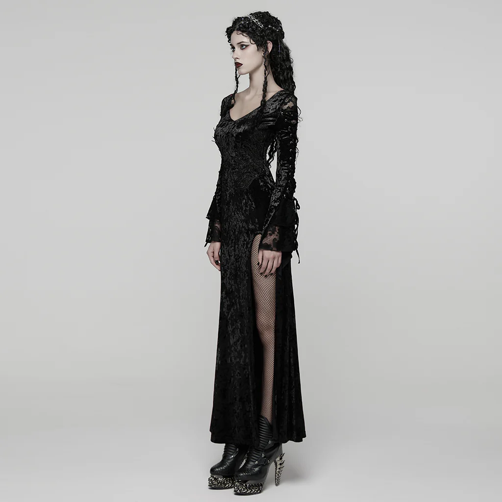 Gothic Court-style Fishtail Dress - Image 2