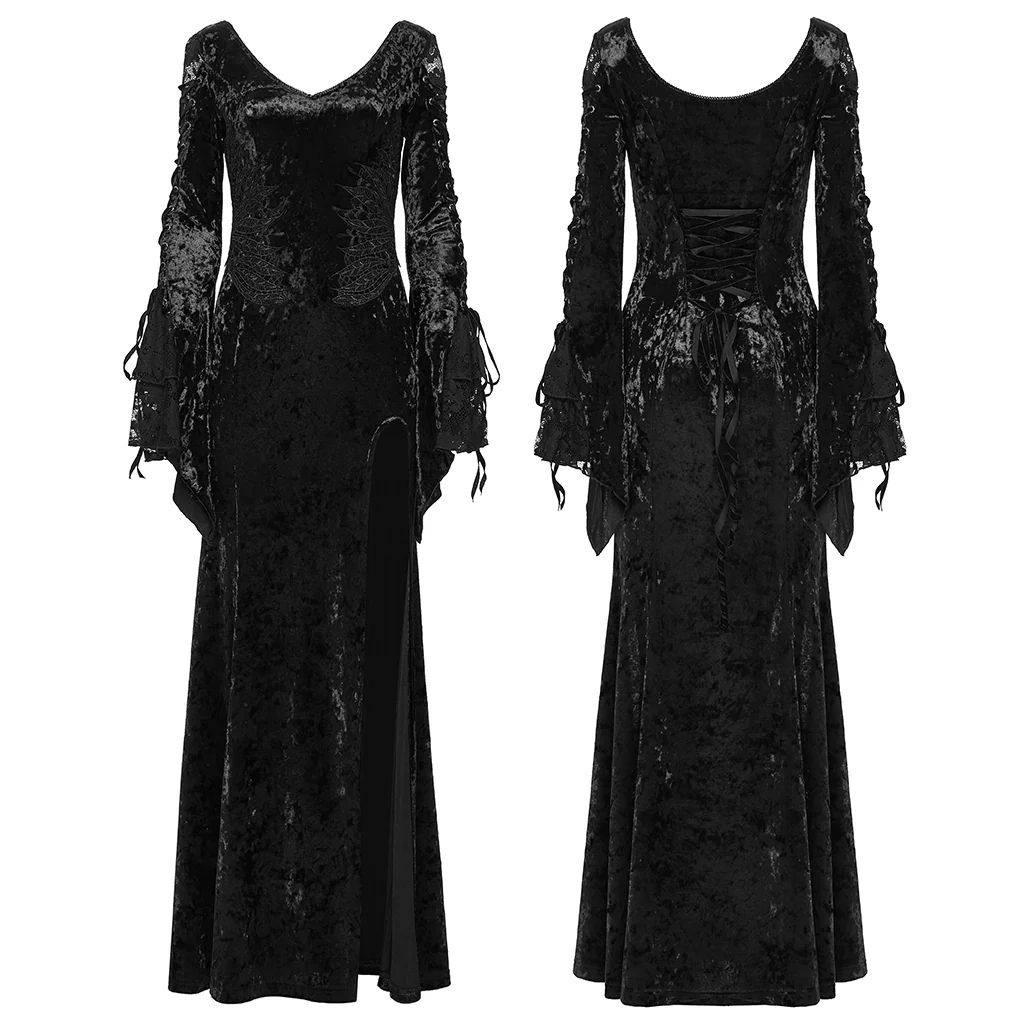 Gothic Court-style Fishtail Dress - Image 4