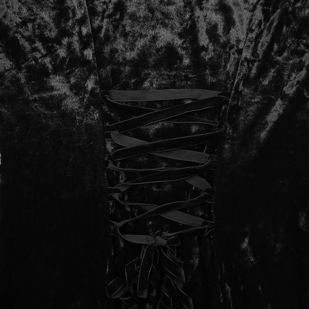 Gothic Court-style Fishtail Dress - Image 8