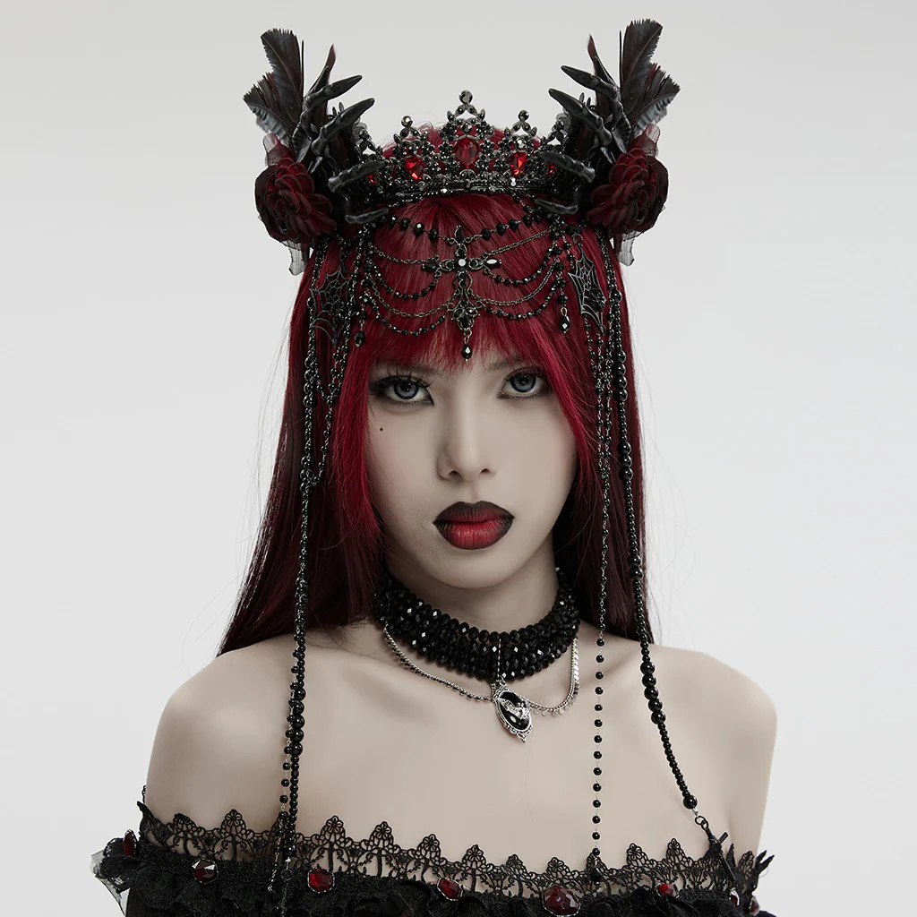 Gothic Dark Coronation Crown - Image 9