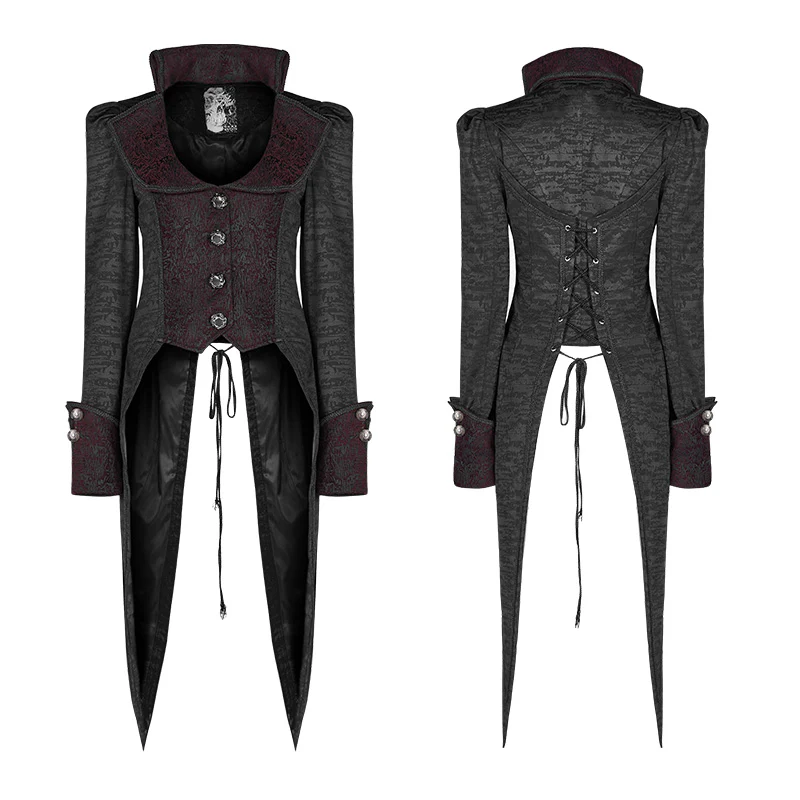 Gothic Dress Swallow Tail Coat - Image 4