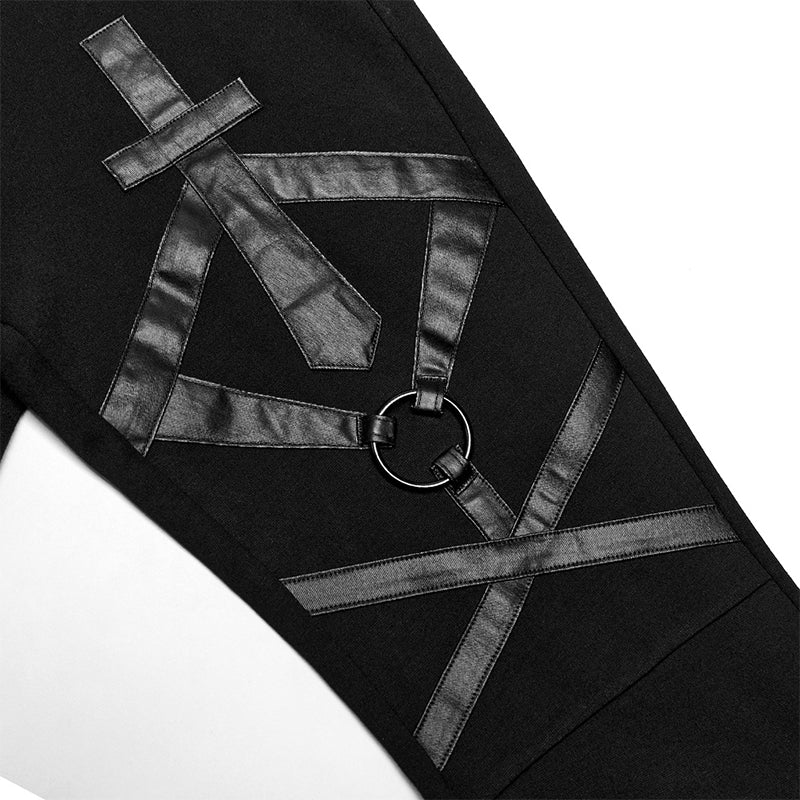 Gothic Flared Trousers - Image 5