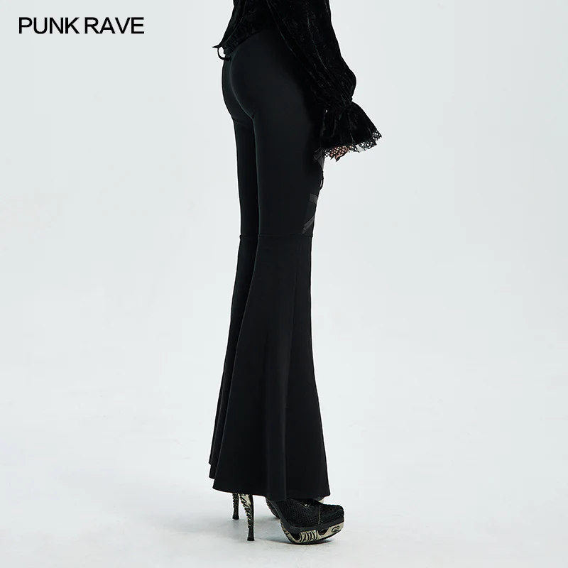 Gothic flared trousers - Image 2