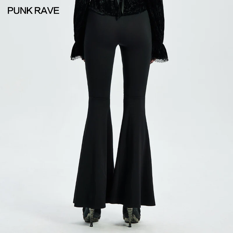 Gothic flared trousers - Image 3