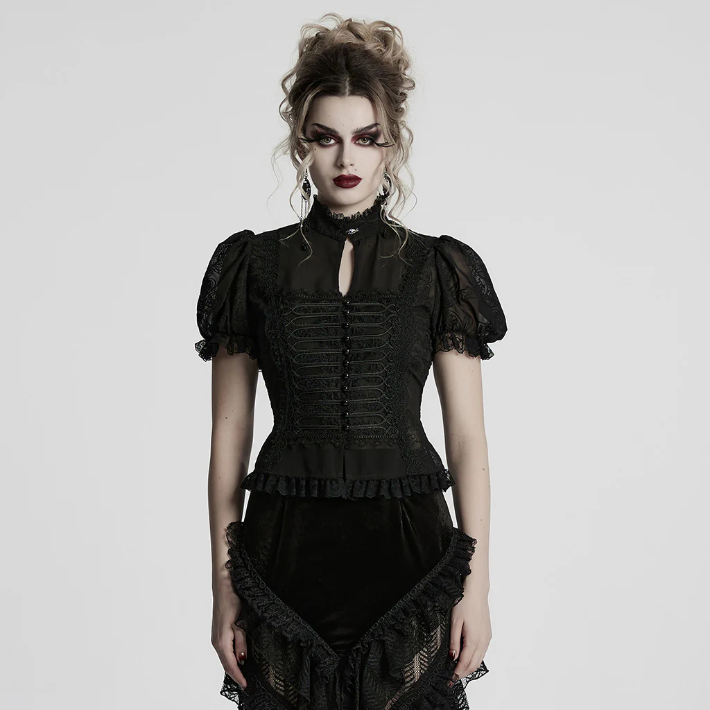 Gothic Gorgeous Chiffon Shirt