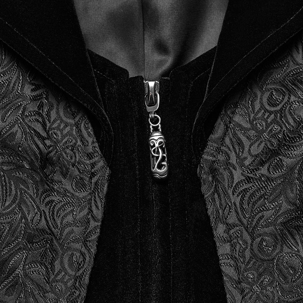 Gothic gorgeous countenance long coat - Image 3