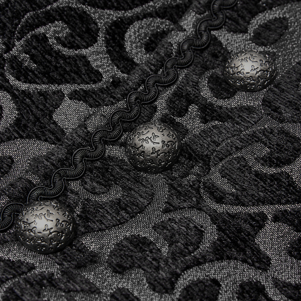 Gothic Gorgeous Jacquard Vest - Image 4