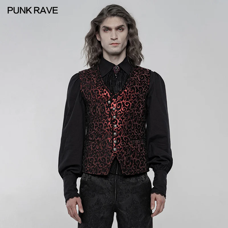 Gothic Gorgeous Jacquard Vest - Image 7