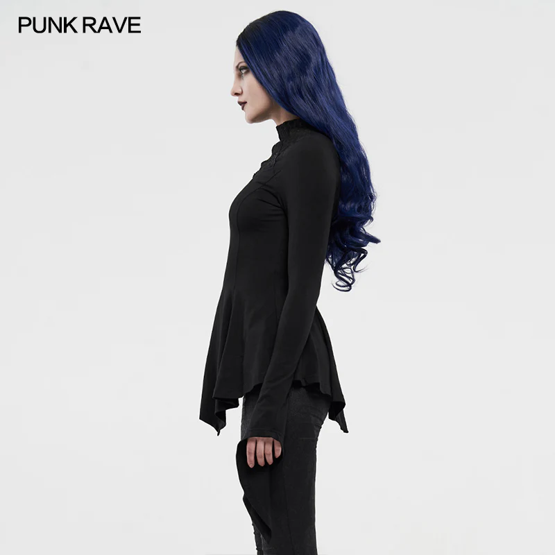 Gothic long-sleeved T-shirt - Image 4