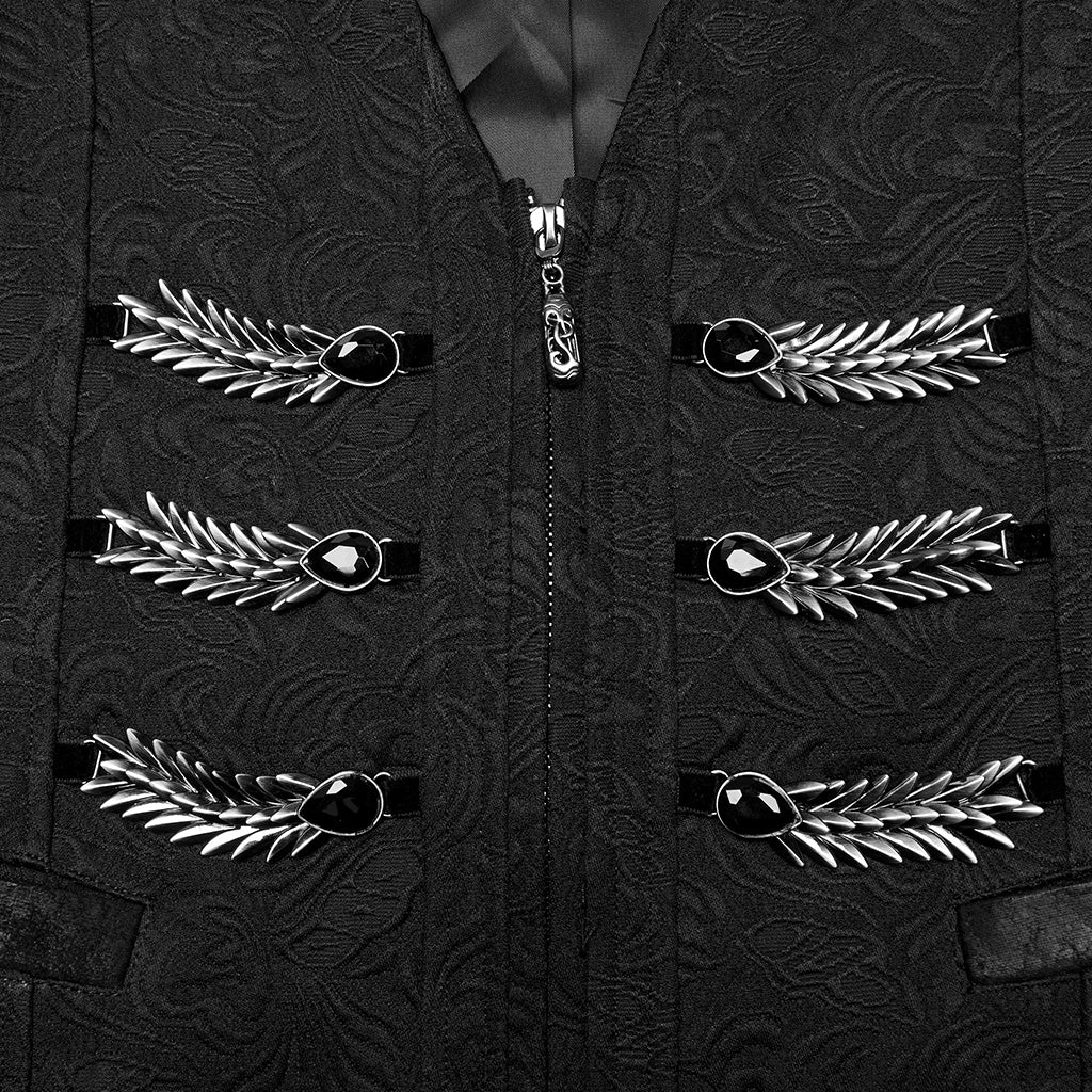 Goth Dragon Scale Gentleman's Vest - Image 7