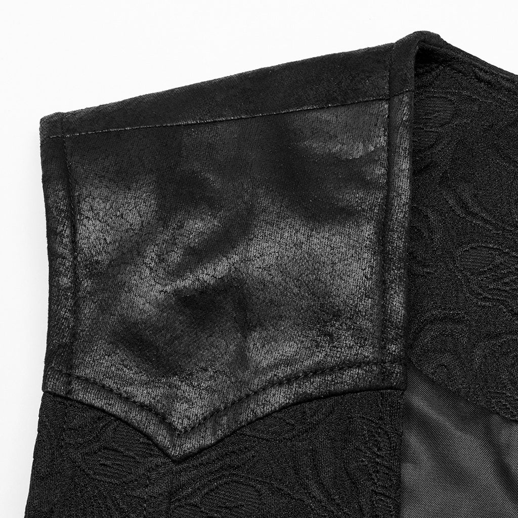 Goth Dragon Scale Gentleman's Vest - Image 9