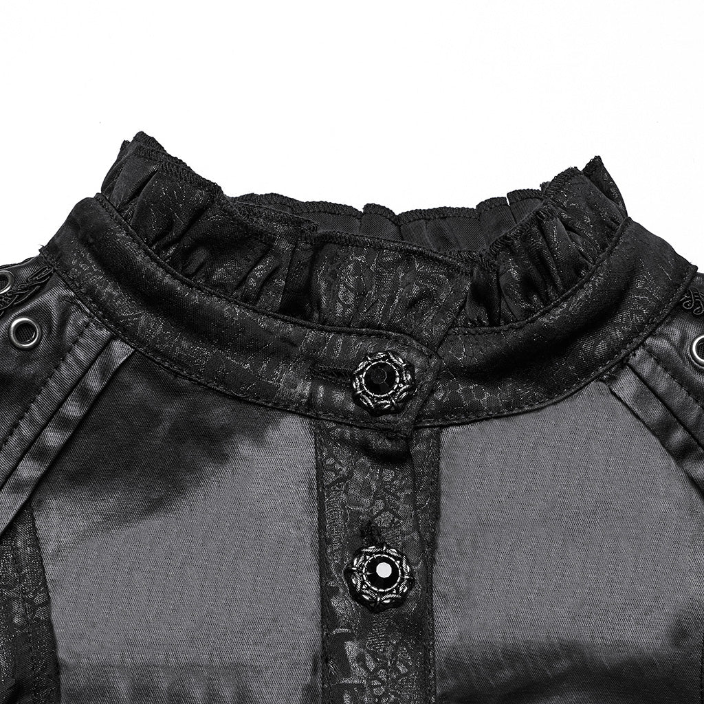 Gothic patterned shirt - Image 7