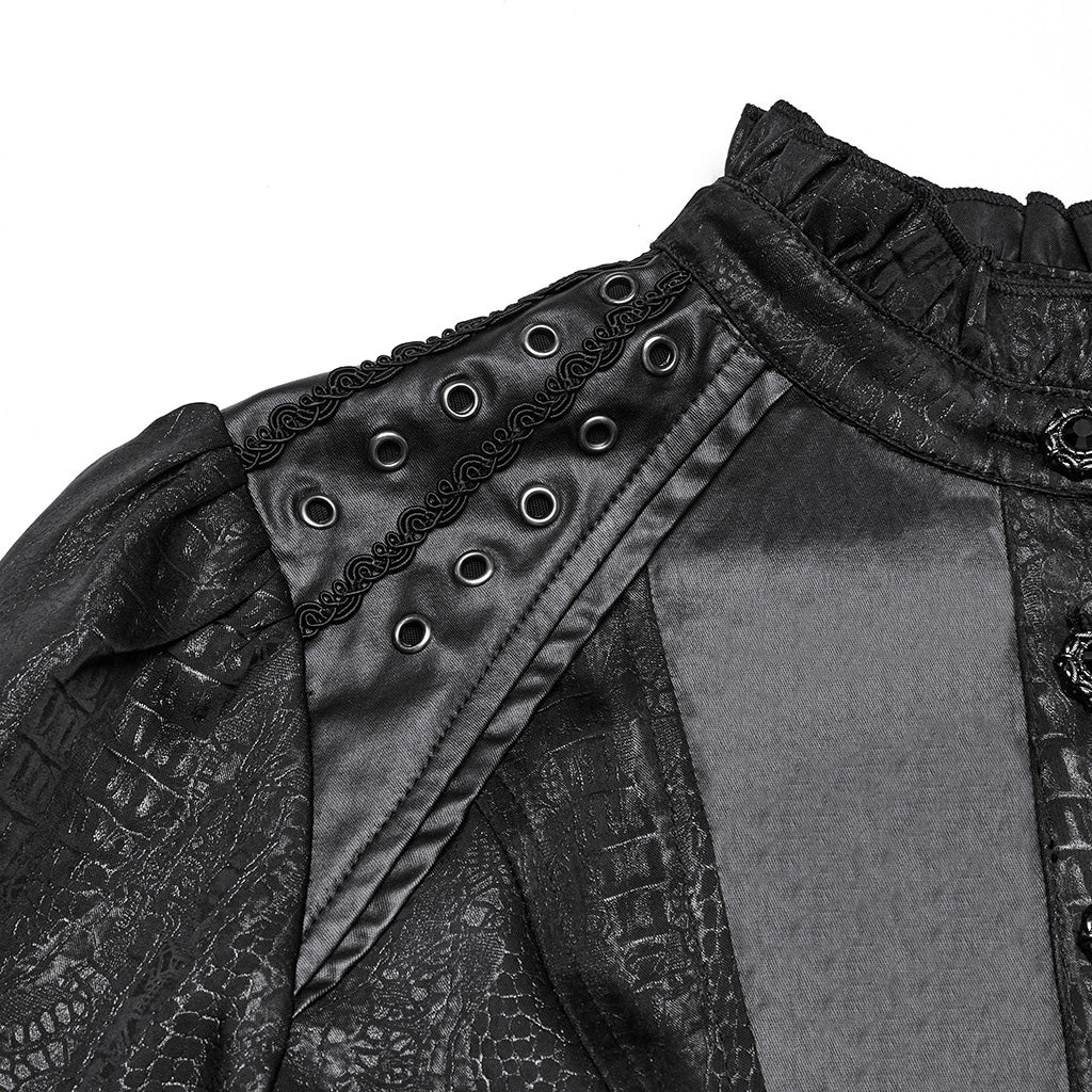 Gothic patterned shirt - Image 8