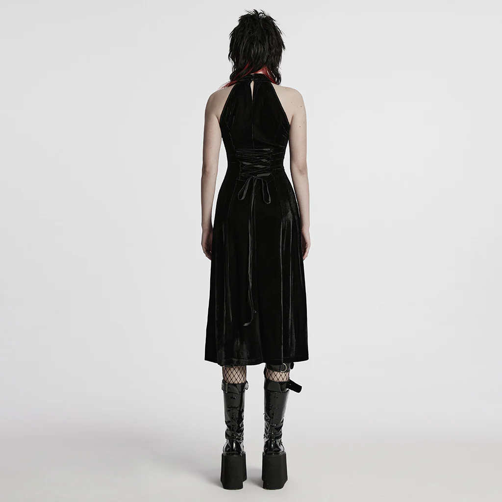 Gothic sexy long dress - Image 4