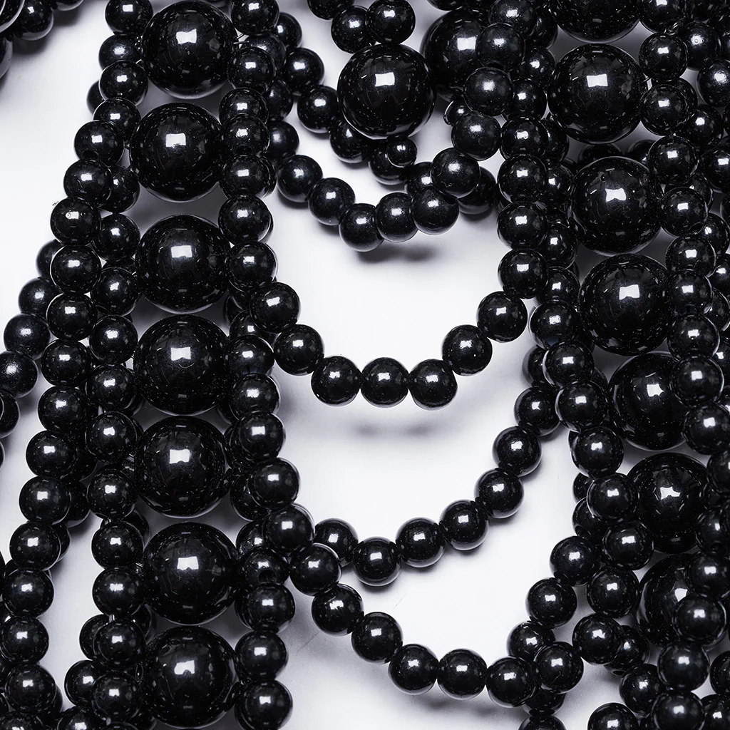 Gothic Skull Beaded Neck Cover - Image 7