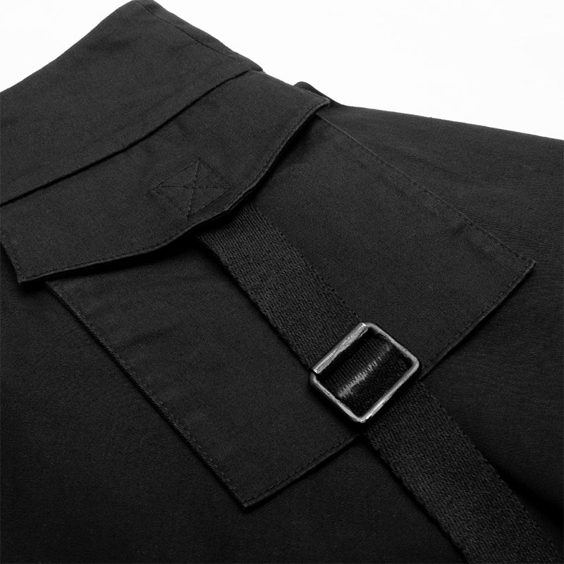 Gothic stitching dark mini skirt - Image 2