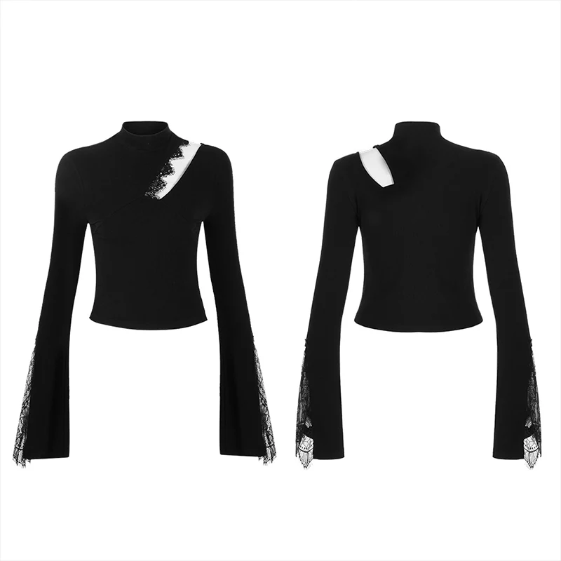 Hollow-out tight T-shirt - Image 5