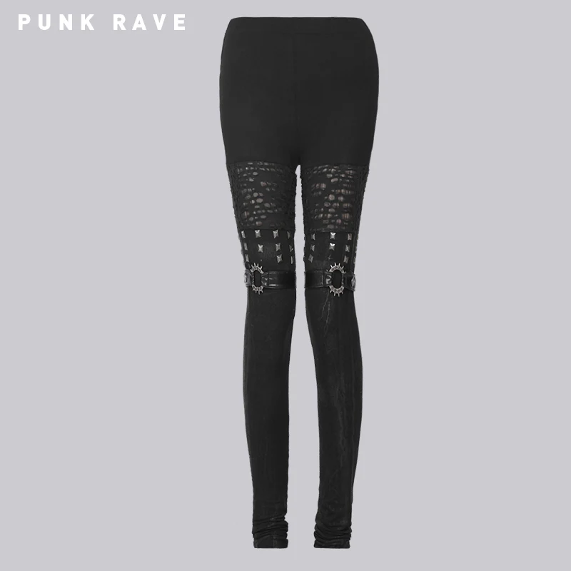 Hot Girls Sexy Tight Punk Pants Leggings - Image 4