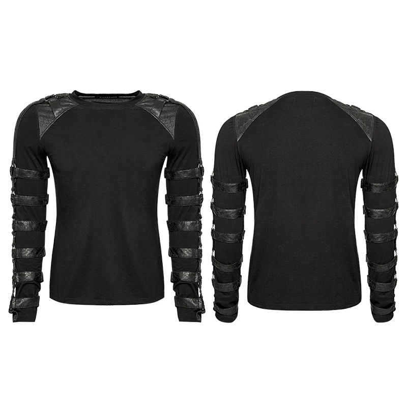 Iron Man Heavy Metal Long Sleeve Cotton Gothic T-shirts - Image 4