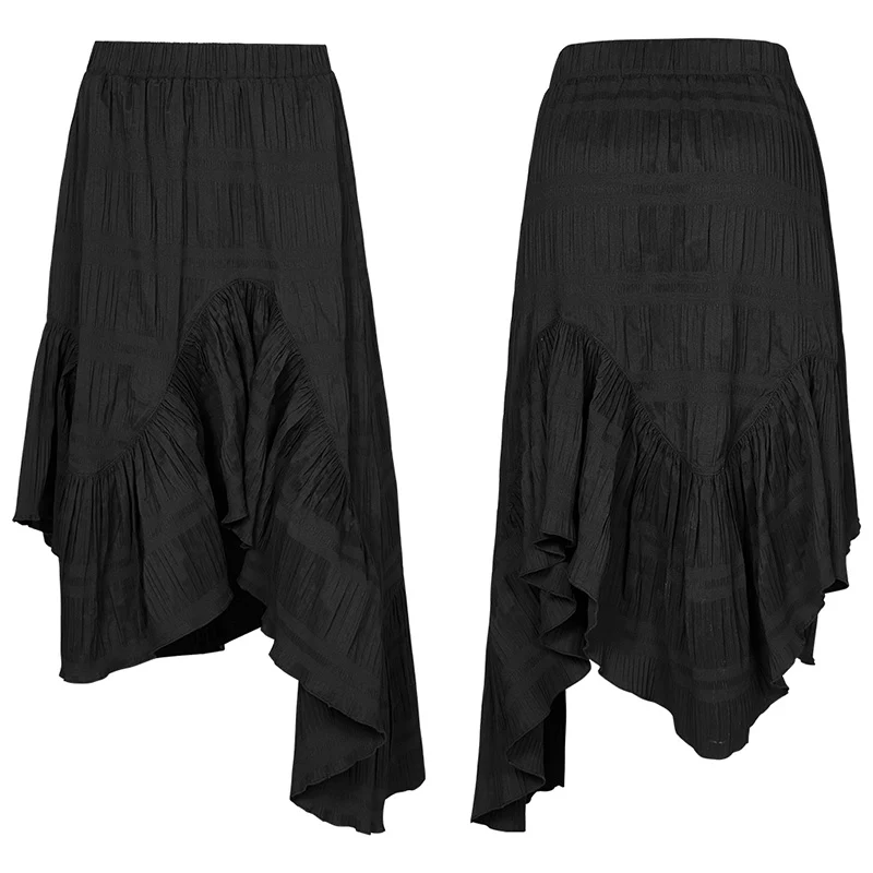 Irregular long overskirt - Image 4