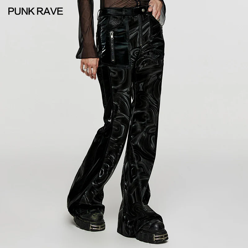Leather Flared Pants - Image 2