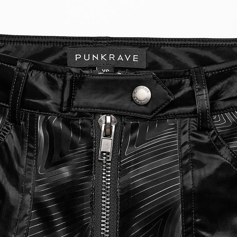 Leather Flared Pants - Image 5