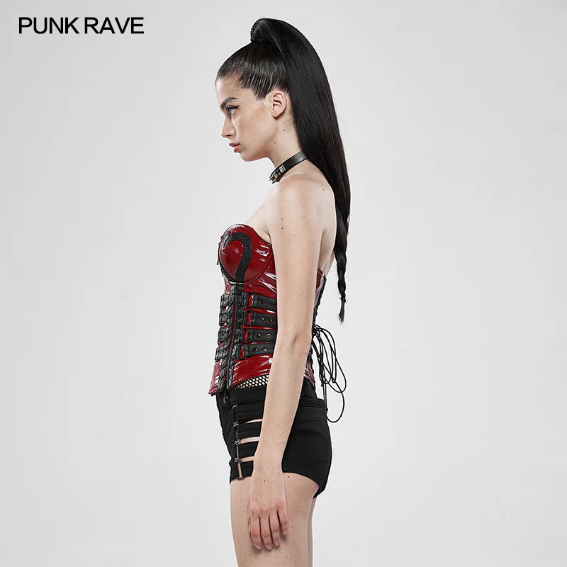 Love and Imprisonment Heavy Metal Heart-Shaped Corset - Image 7