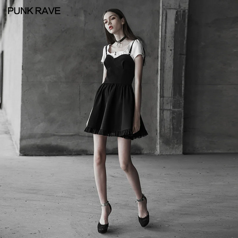 Lovely Strap Ruffle Lace Tube Dress With Smocking Back Design - Image 2