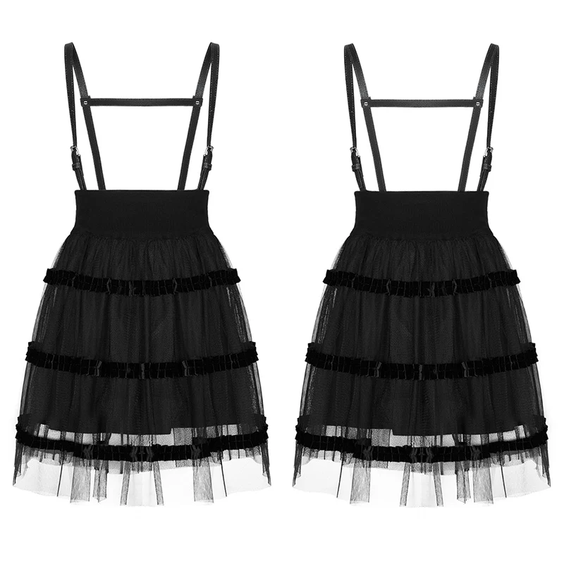 "Magic Doll" Childrenwear strap mesh bubble skirt - Image 10