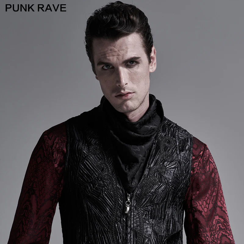 Men triangular scarf veil