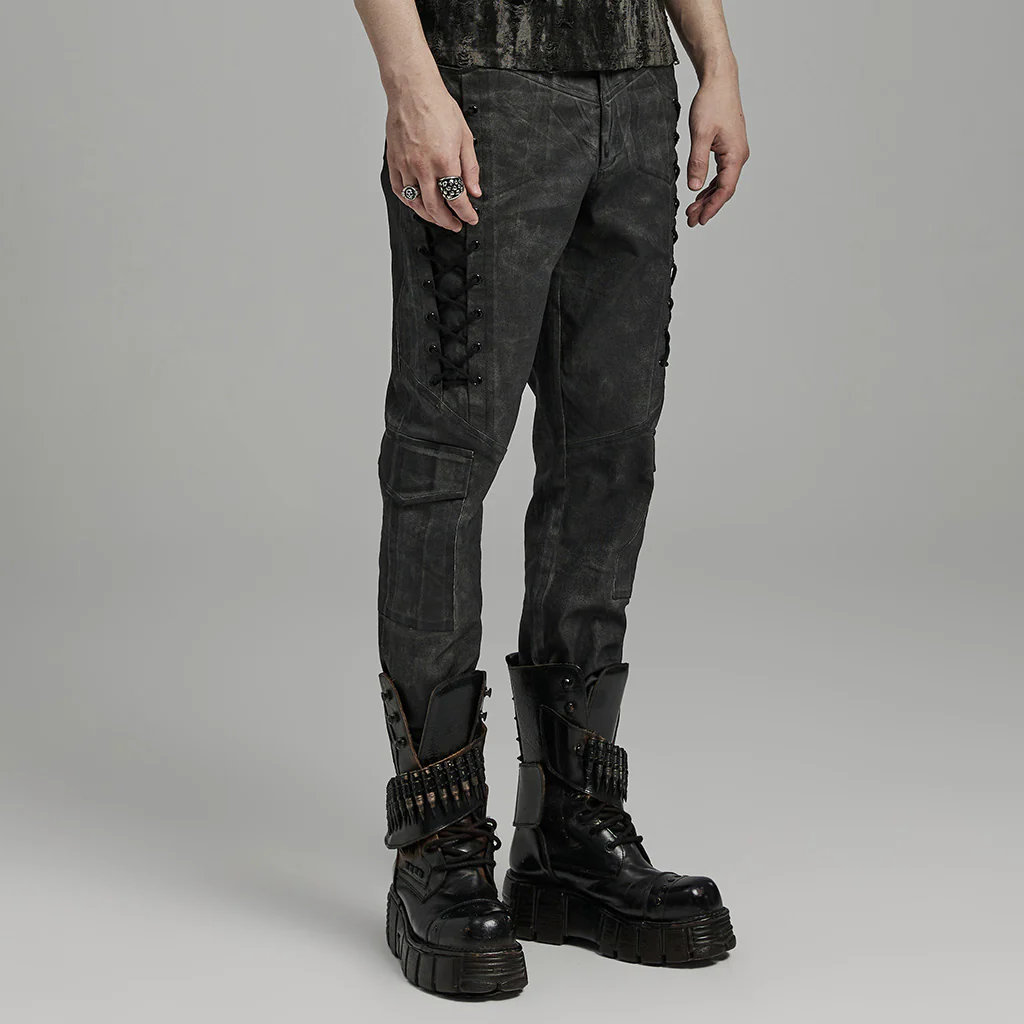 Men's Decorative PUNK Pants - Image 5
