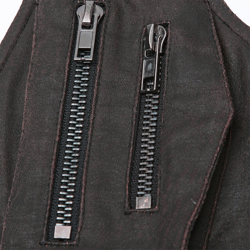 Metal heavy punk halter vest - Image 6