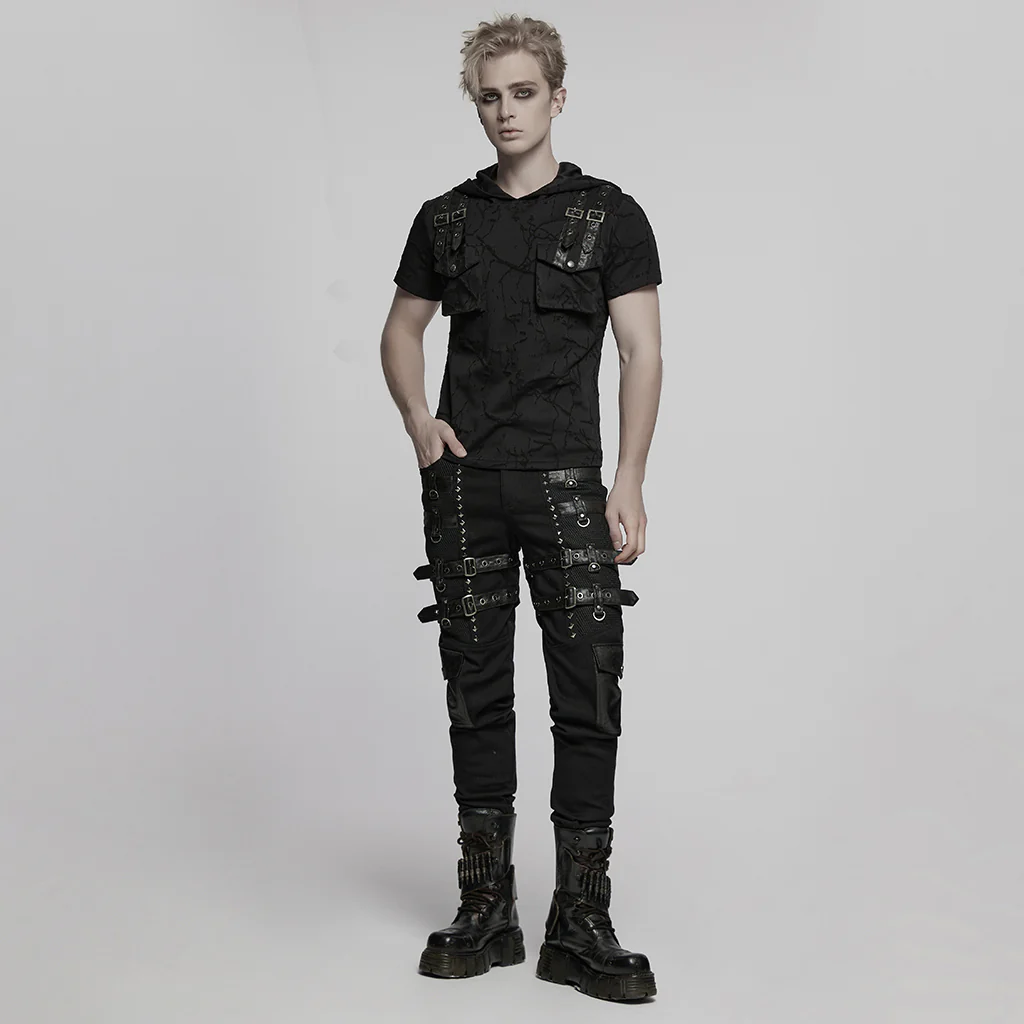Metal punk stretch pants - Image 5