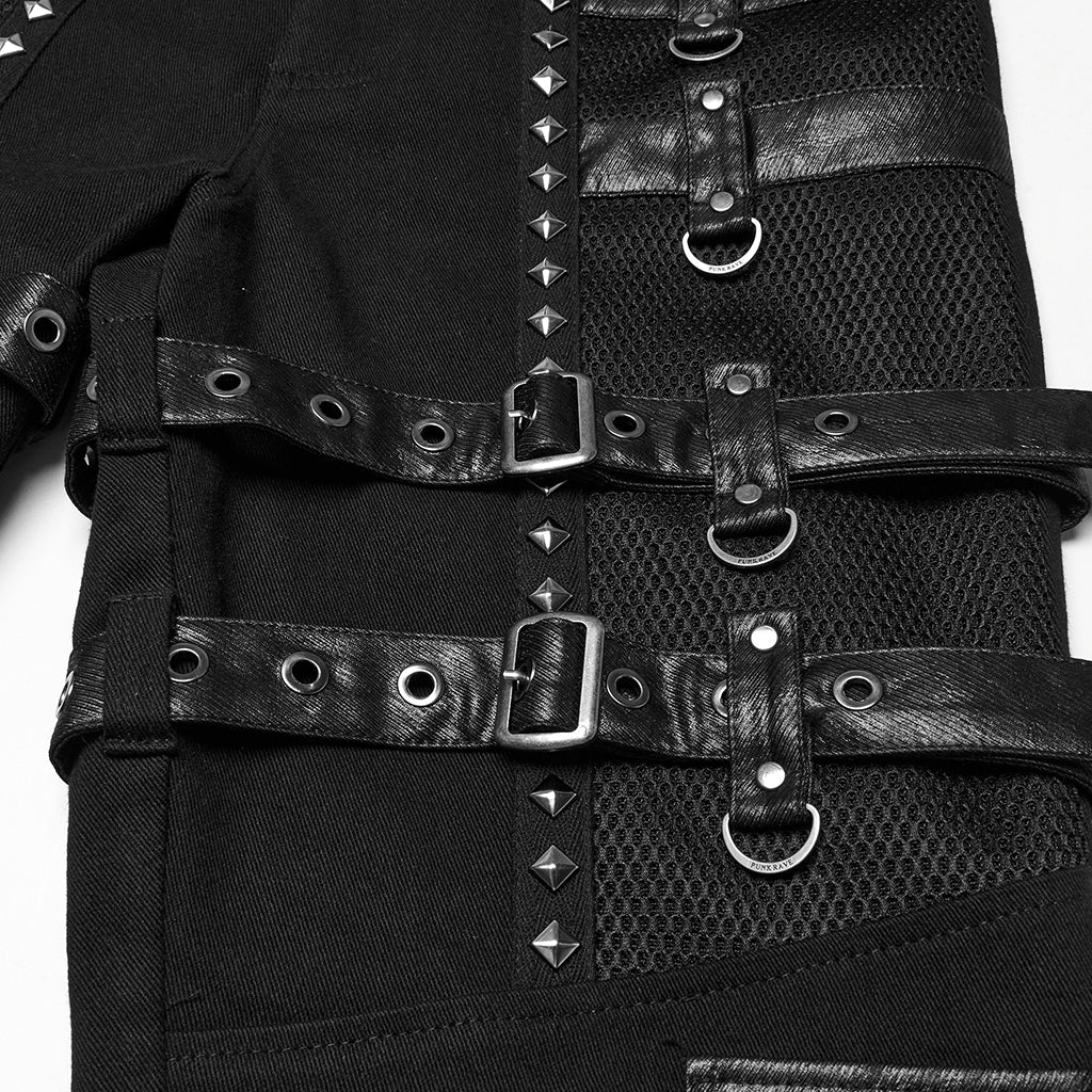 Metal punk stretch pants - Image 8