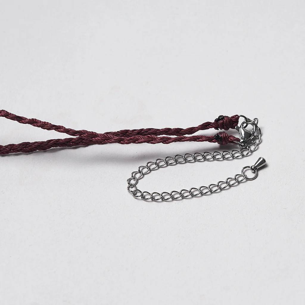 Natural Crystal Woven Necklace - Image 7