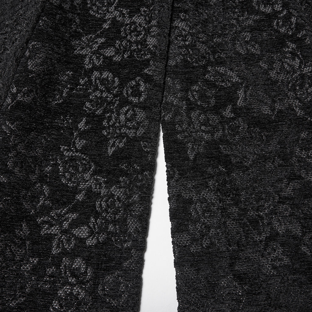 Night Bat Goth Wool Coat - Image 7