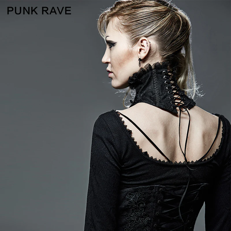 Palace Asymmetric Gothic Accessories Fake Shirt Collar - Image 3
