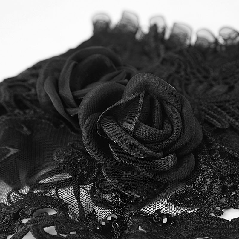Palace Asymmetric Gothic Accessories Fake Shirt Collar - Image 5