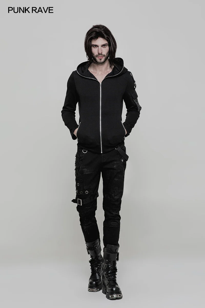 Personality Vintage Trousers Punk Pants For Men & Women - Image 11