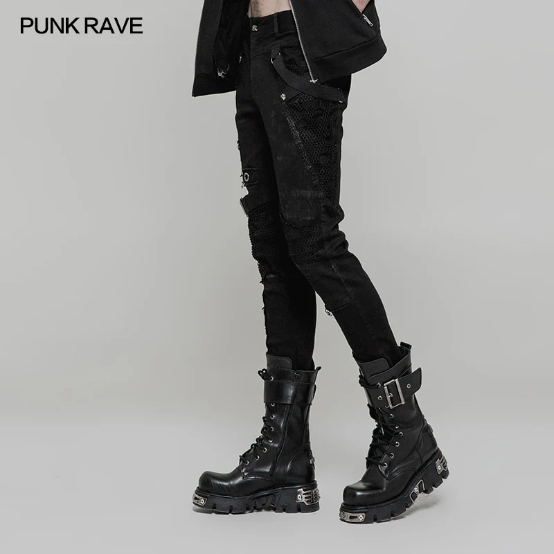 Personality Vintage Trousers Punk Pants For Men & Women - Image 2