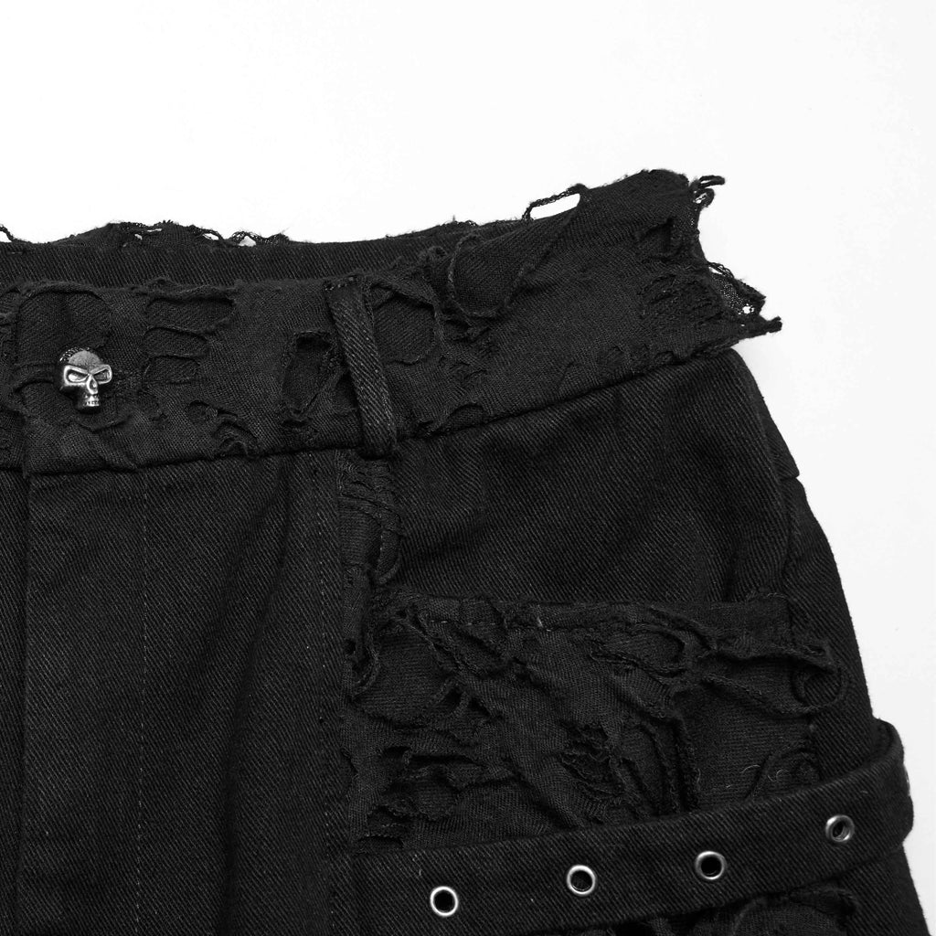 Personalized straight punk pants - Image 6