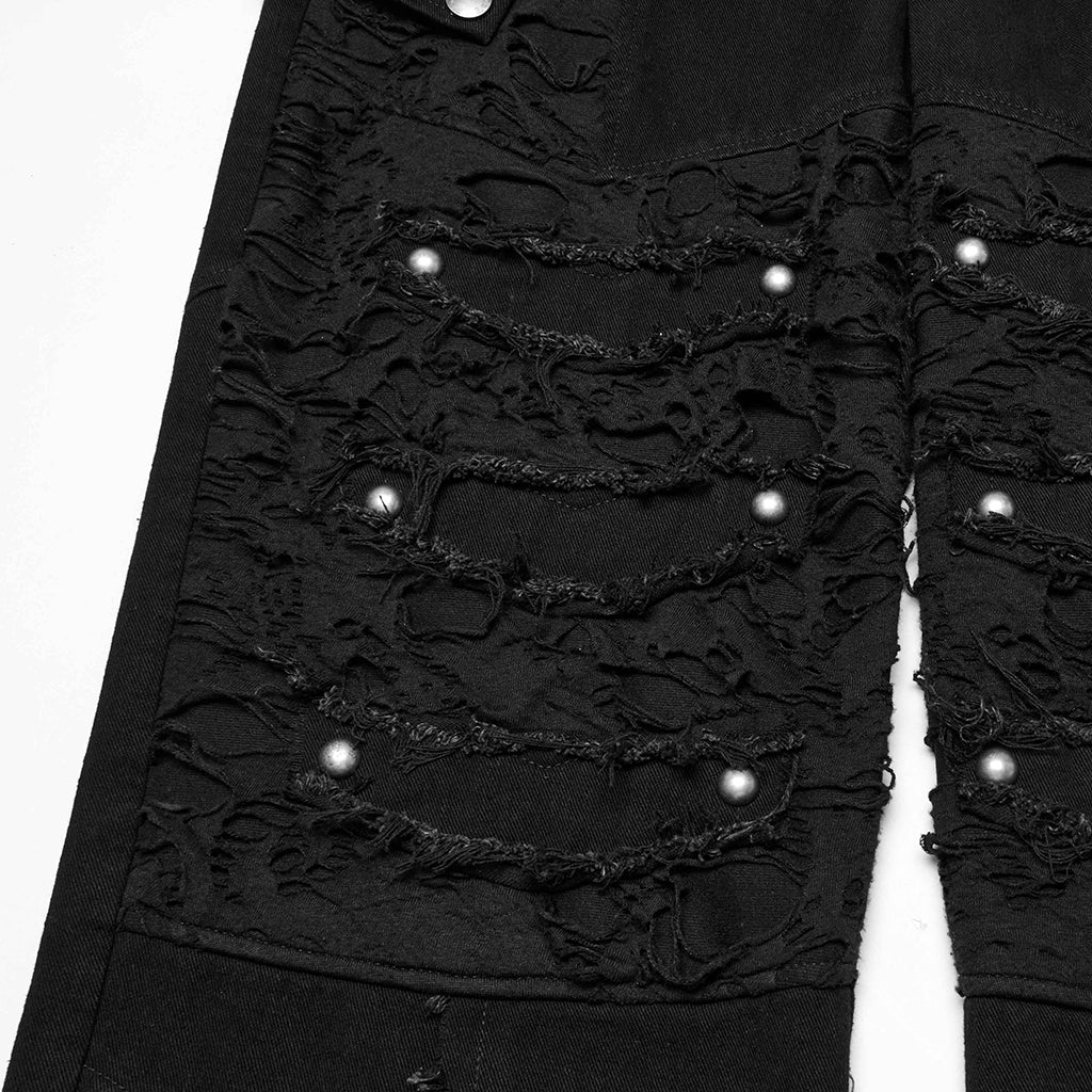 Personalized straight punk pants - Image 8