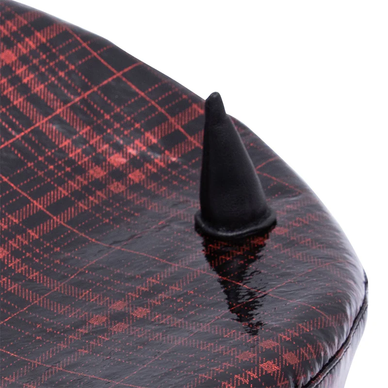 Plaid Little Demon Beret - Image 5