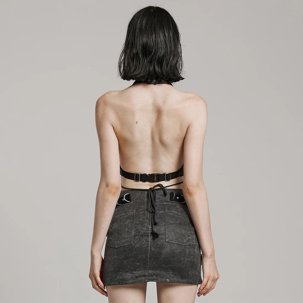 PUNK adjustable halter vest - Image 2