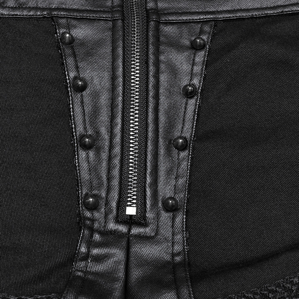 Punk armor fragments shorts - Image 8
