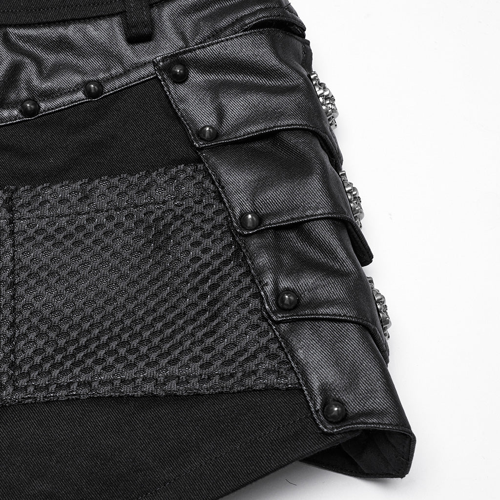 Punk armor fragments shorts - Image 9