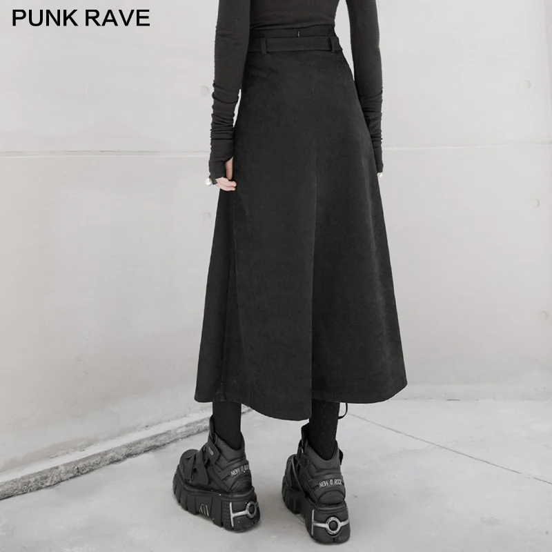 Punk Asymmetric A shape half skirt - Image 3
