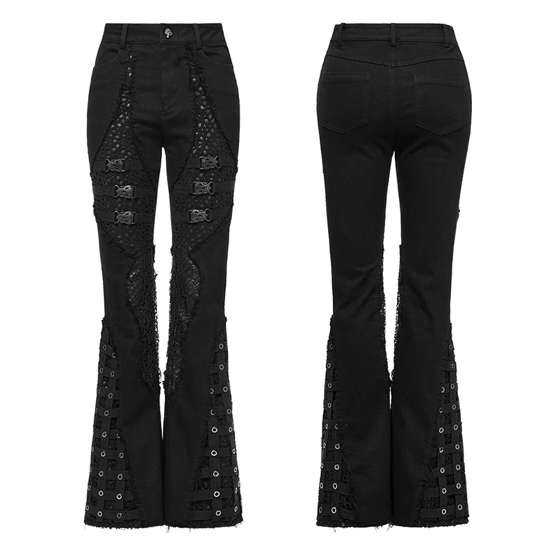 PUNK Cage Flared Pants - Image 4