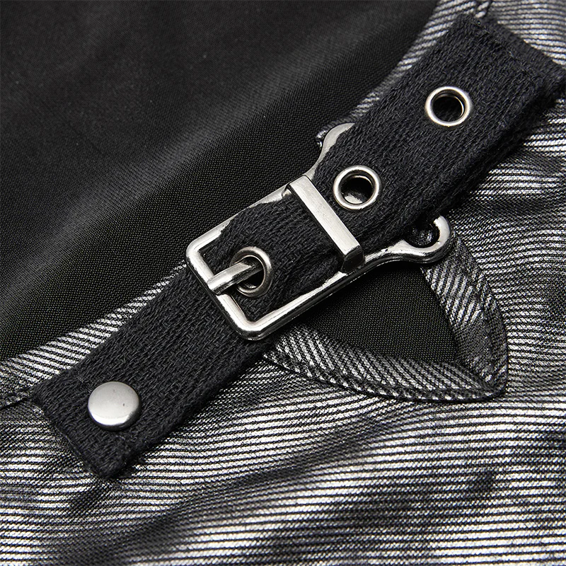 Punk daily corrugation printing vest - Image 5