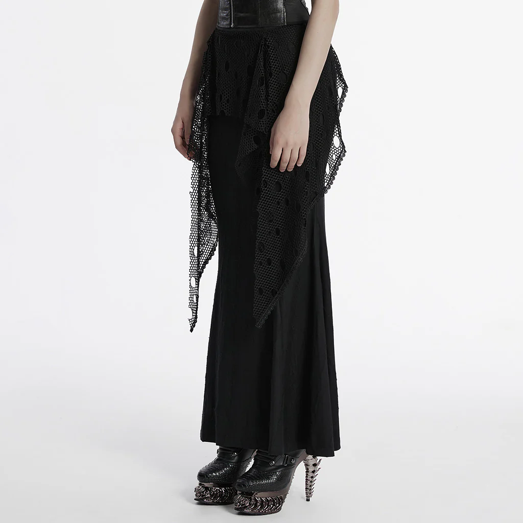 Punk Decadent Layered Fish Tail Skirt - Image 5